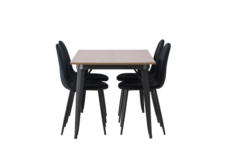 Ochovi spisebord 140 cm med 4 Polar kjøkkenstoler - Møbler - Bord - Spisegrupper
