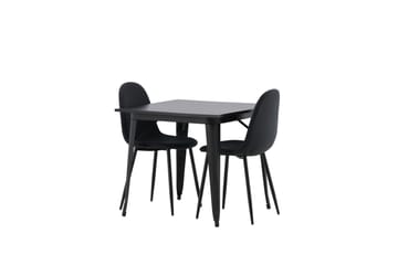 Ochovi Spisegruppe 80 cm Rektangulær med 2 Bennie Stoler
