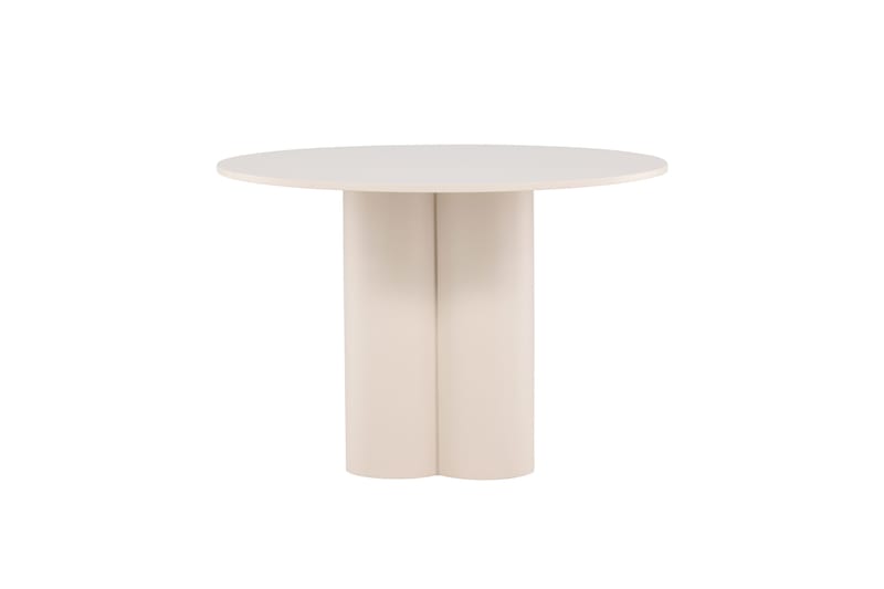 Olivero Spisebord 110 cm Beige - Venture Home - Spisebord & kjøkkenbord