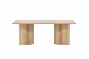 Olivia Rektangulært Sofabord i Lyst Tre - Beige - Møbler - Bord - Sofabord