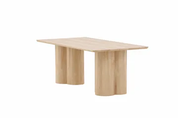 Olivia Rektangulært Sofabord i Lyst Tre - Beige - Møbler - Bord - Sofabord