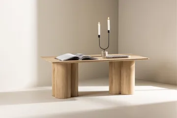 Olivia Rektangulært Sofabord i Lyst Tre - Beige - Møbler - Bord - Sofabord