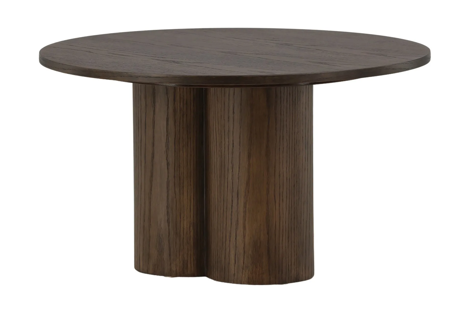 Olivia Sofabord 80 cm Rundt - Brun