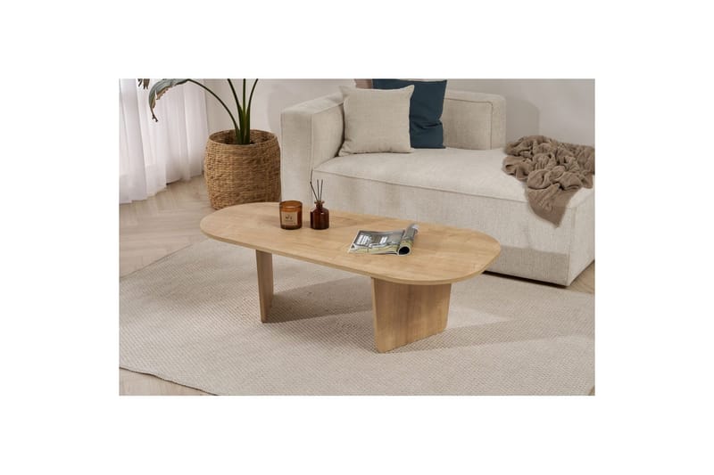 Omari Sofabord 130 cm - Eik - Møbler - Bord - Sofabord