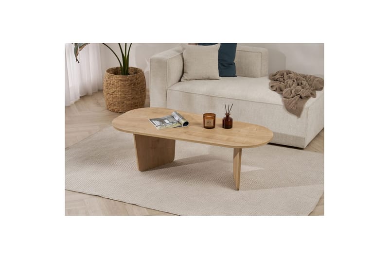 Omari Sofabord 130 cm - Eik - Møbler - Bord - Sofabord