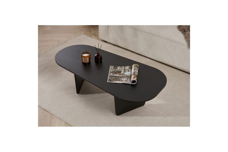 Omari Sofabord 130 cm - Svart - Møbler - Bord - Sofabord