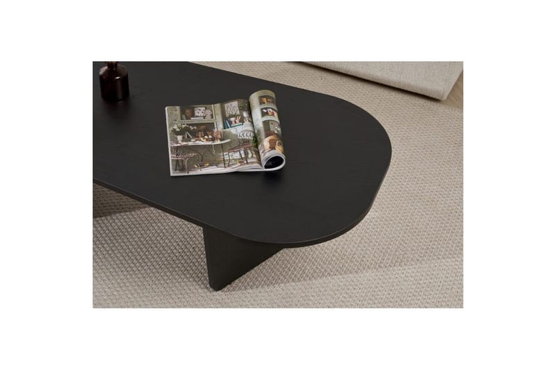Omari Sofabord 130 cm - Svart - Møbler - Bord - Sofabord