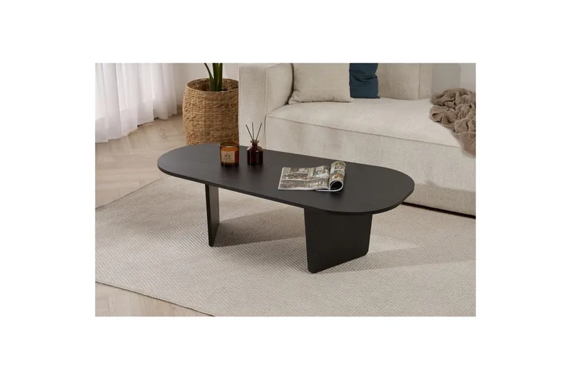 Omari Sofabord 130 cm - Svart - Møbler - Bord - Sofabord