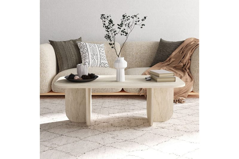 Orin Sofabord 120 cm - Beige - Møbler - Bord - Sofabord
