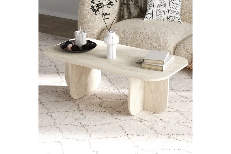 Orin Sofabord 120 cm - Beige - Møbler - Bord - Sofabord