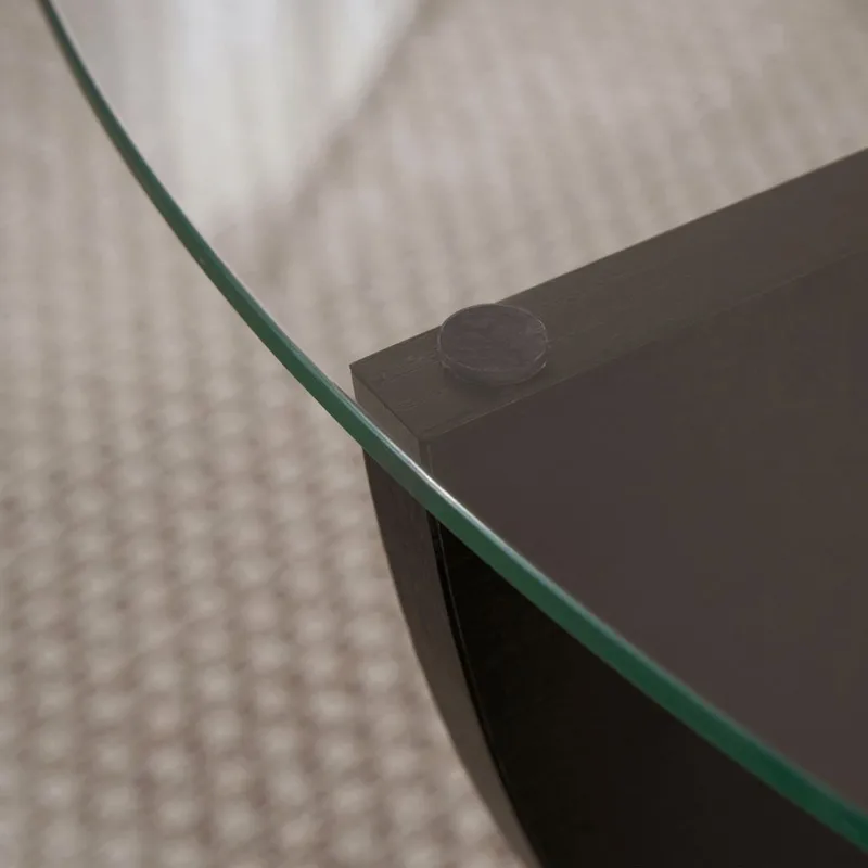 Orwin Sofabord 90 cm - Mørkebrun - Møbler - Bord - Sofabord