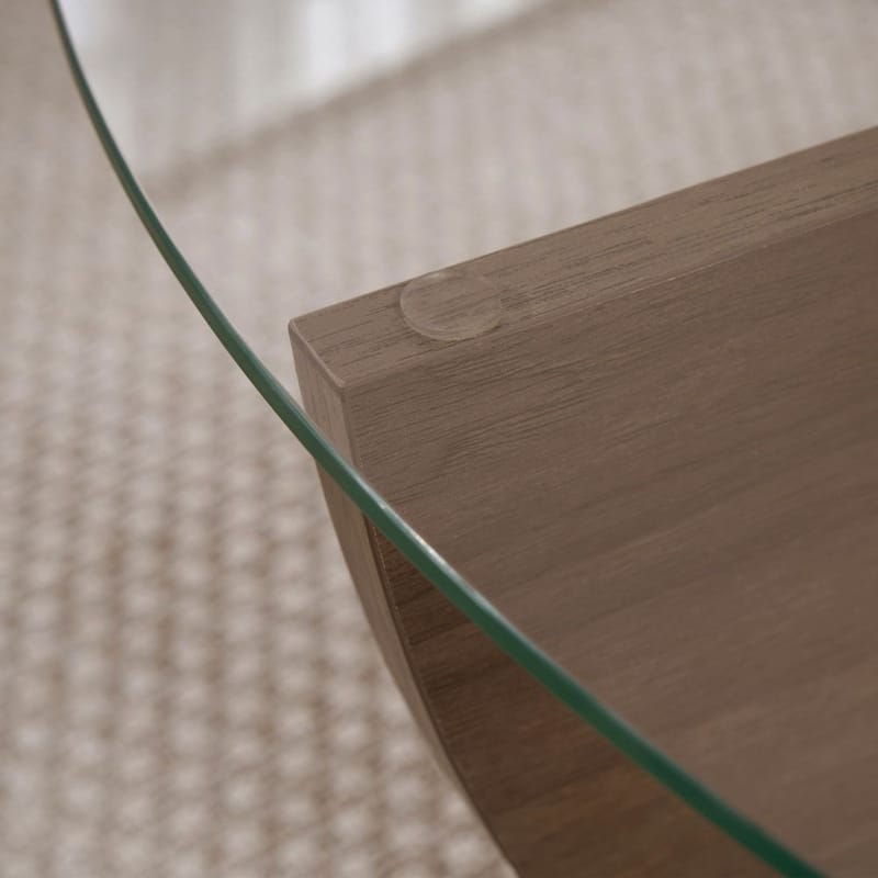 Orwin Sofabord 90 cm - Mørkebrun - Møbler - Bord - Sofabord