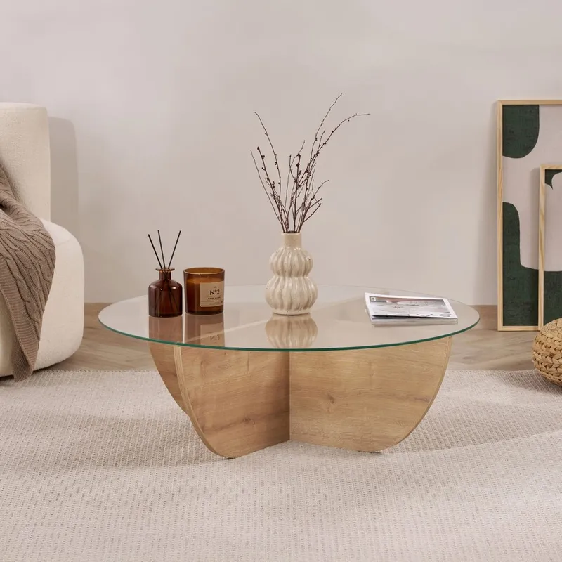 Orwin Sofabord 90 cm - Natur - Møbler - Bord - Sofabord