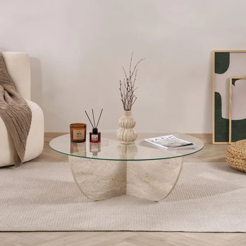 Orwin Sofabord 90 cm - Natur - Møbler - Bord - Sofabord