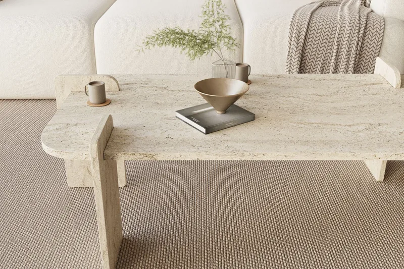 Osmiric sofabord 120 cm rektangulært - Travertin - Møbler - Bord - Sofabord