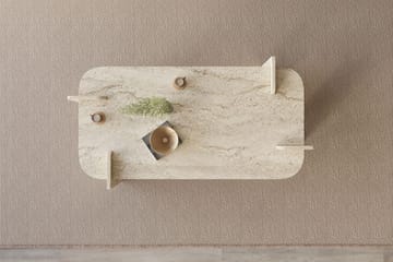 Osmiric sofabord 120 cm rektangulært - Travertin - Møbler - Bord - Sofabord