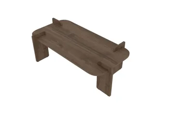 Osmiric sofabord 120 cm rektangulært - Valnøtt - Møbler - Bord - Sofabord
