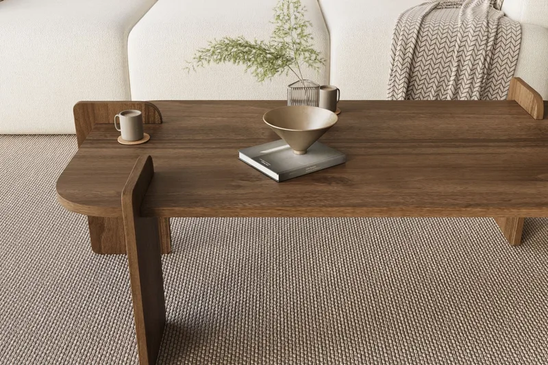 Osmiric sofabord 120 cm rektangulært - Valnøtt - Møbler - Bord - Sofabord