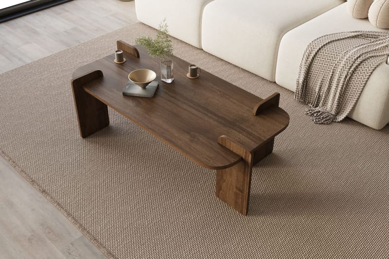 Osmiric sofabord 120 cm rektangulært - Valnøtt - Møbler - Bord - Sofabord