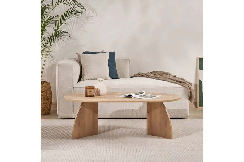 Osyra Sofabord 120 cm - Natur - Møbler - Bord - Sofabord