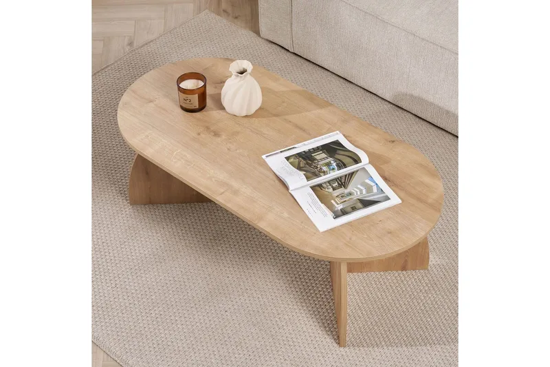 Osyra Sofabord 120 cm - Natur - Møbler - Bord - Sofabord