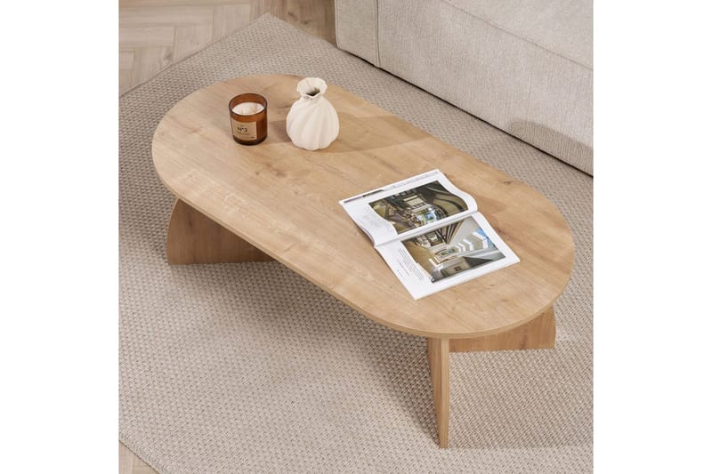 Osyra Sofabord 120 cm - Natur - Møbler - Bord - Sofabord