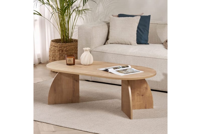 Osyra Sofabord 120 cm - Natur - Møbler - Bord - Sofabord