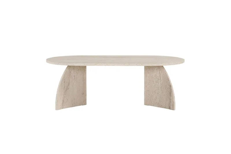 Osyra Sofabord 120 cm - Travertin - Møbler - Bord - Sofabord