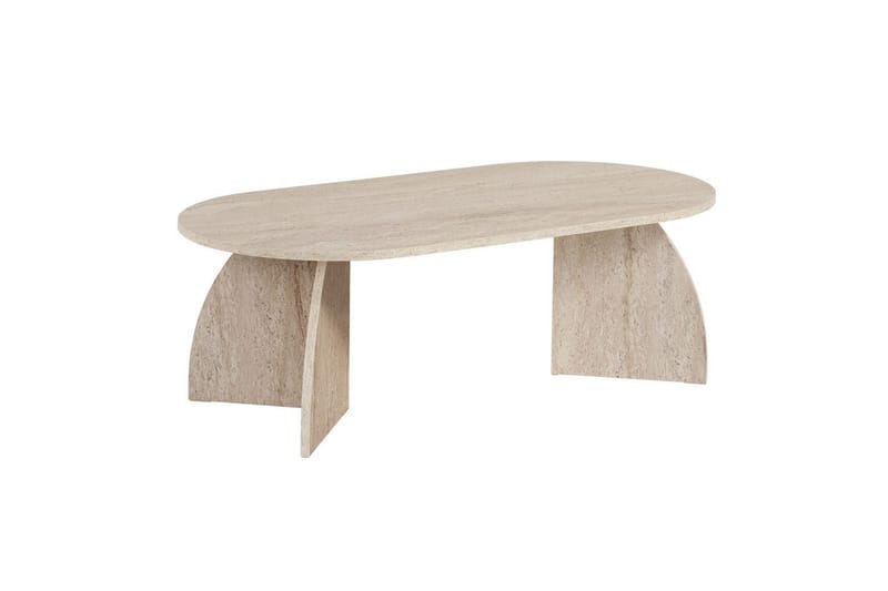 Osyra Sofabord 120 cm - Travertin - Møbler - Bord - Sofabord