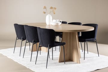 Oval Dining Set Venture Home - Møbler - Bord - Spisegrupper