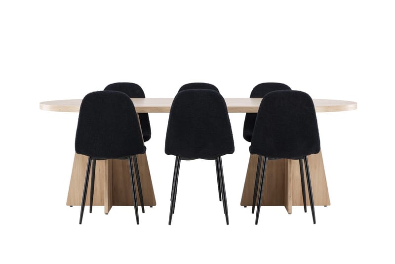 Oval Dining Set Venture Home - Møbler - Bord - Spisegrupper