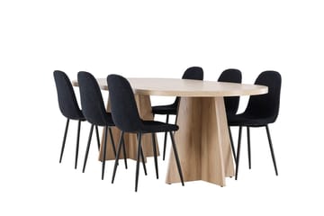 Oval Dining Set Venture Home - Møbler - Bord - Spisegrupper