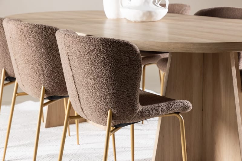 Oval Dining Set Venture Home - Møbler - Bord - Spisegrupper