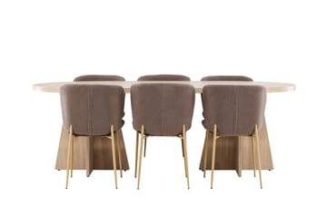 Oval Dining Set Venture Home - Møbler - Bord - Spisegrupper