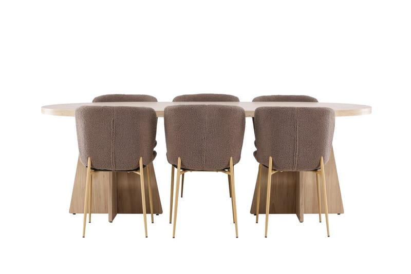 Oval Dining Set Venture Home - Møbler - Bord - Spisegrupper