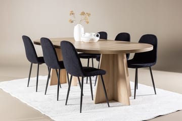 Oval Dining Set Venture Home - Møbler - Bord - Spisegrupper