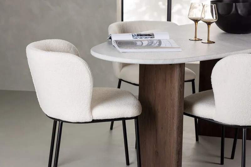 Oval Dining Set Venture Home - Møbler - Bord - Spisegrupper