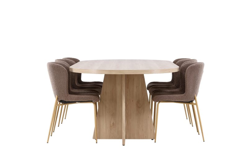 Oval Dining Set Venture Home - Møbler - Bord - Spisegrupper