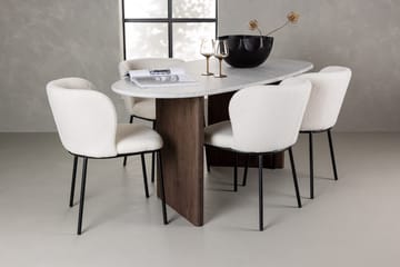Oval Dining Set Venture Home - Møbler - Bord - Spisegrupper