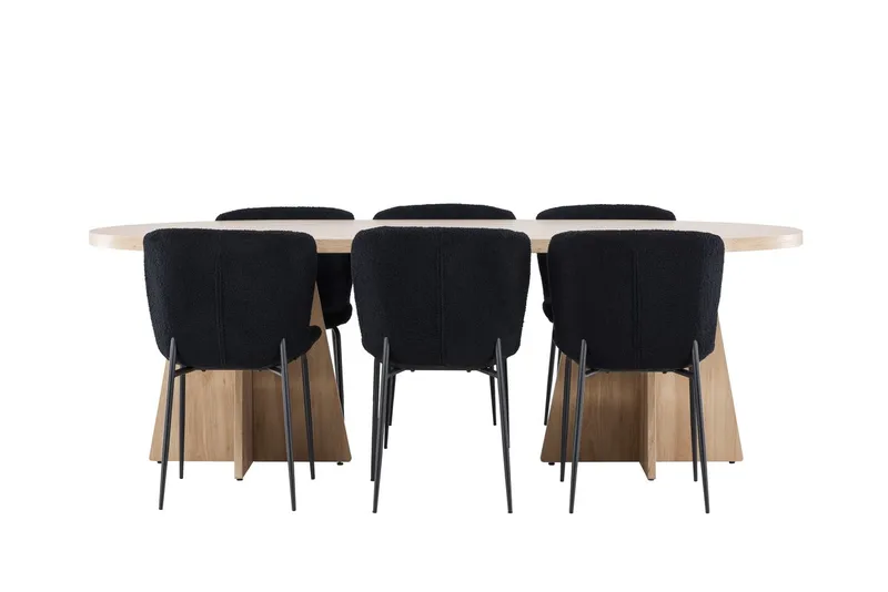 Oval Dining Set Venture Home - Møbler - Bord - Spisegrupper