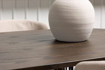 Oval matgrupp Venture Home Beige Mocka 4st - Møbler - Bord - Spisegrupper