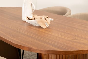 Brun - beige, vitputsad, svart