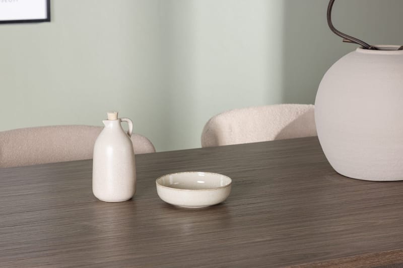 Oval matgrupp Venture Home Beige Natur 4st - Møbler - Bord - Spisegrupper