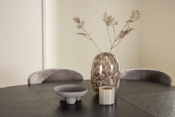 Oval matgrupp Venture Home Brun Svart 6st - Møbler - Bord - Spisegrupper