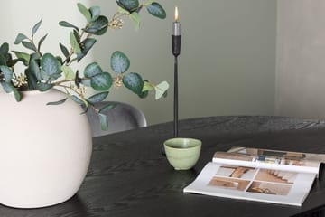 Oval matgrupp Venture Home Grå Svart 4st - Møbler - Bord - Spisegrupper