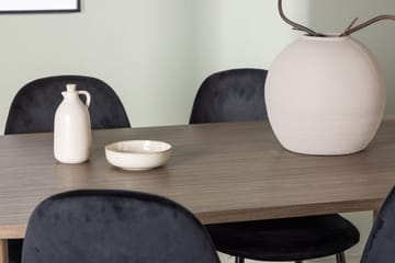 Oval matgrupp Venture Home Mörkt trä - Møbler - Bord - Spisegrupper