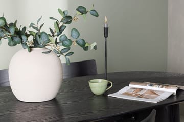 Oval matgrupp Venture Home Svart Svart 4st - Møbler - Bord - Spisegrupper