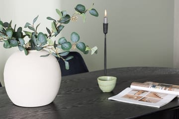 Oval matgrupp Venture Home Svart Svart 4st - Møbler - Bord - Spisegrupper
