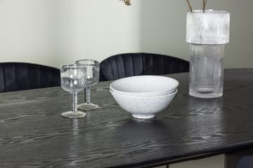 Oval matgrupp Venture Home Svart Svart 4st - Møbler - Bord - Spisegrupper