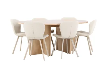 Oval matgrupp Venture Home - Møbler - Bord - Spisegrupper